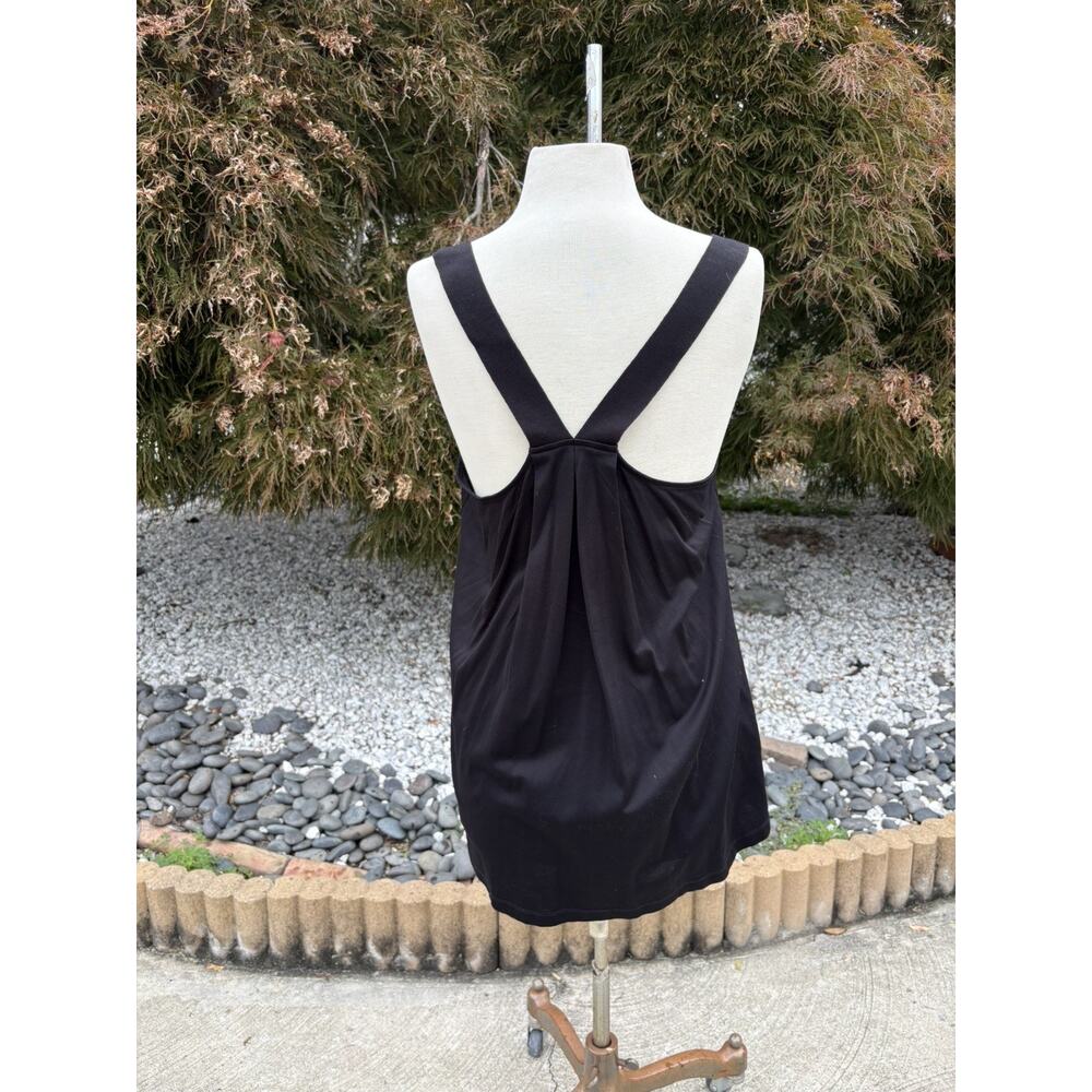 Calvin Klein Exclusive Black Sleeveless Top L Minimalist Business y2k NWOT - Picture 2 of 9